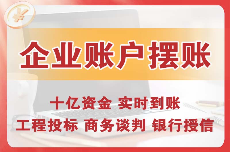 扬州企业账户摆账